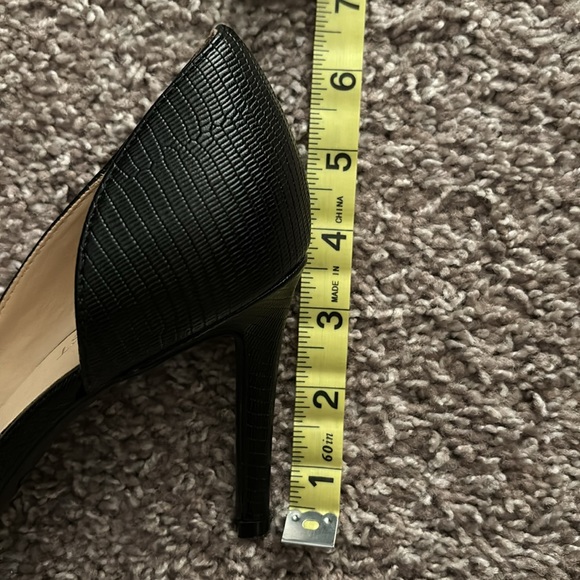 Nine West Black Heels pointed toe pumps - Picture 6 of 6